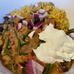 Simple Eggplant Curry