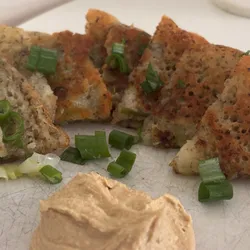 Sourdough Discard Scallion Pancake